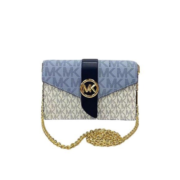 Michael Korssloan Hand-Held Crossbody Chain Bag - Picture 1 of 10